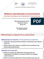 Relations Internationales