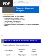 Horizontal and Vertical Ratio Analysis