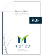 Marico Livon Report