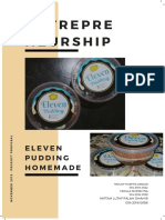 Eleven Pudding Homemade