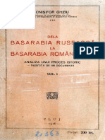 De La Basarabia Ruseasca, La Basarabia Romaneasca PDF