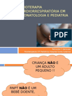 Fisioterapia em UTI Pediátrica 2018