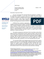 January 2020 NYCLU Letter Re Lockport