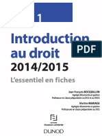 Introduction au droit 2015