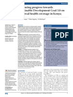 Measuring progress towards Sustainable Development Goal 3.8 on universal health coverage in Kenya.pdf