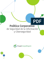 Política de Seguridad de La Información y Ciberseguridad