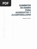 Elementos de Diseno para Acueductos y Alcantarillados Ricardo Alfredo Lopez Cualla