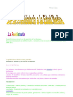 PALEOLÍTICO. La Prehistoria Se Divide en Tres Periodos - Paleolítico, Neolítico y La Edad de Los Metales.