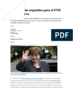 ºcuatro de Cada 10 Dólares Desembolsados en Programas Del Fondo Están en El País Sudamericano