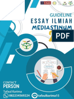 Guideline Essay Ilmiah MEDIASTINUM 2019