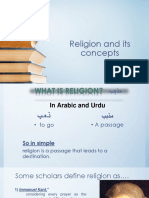 Religion and Its Concept