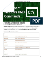 A To Z List of All Windows CMD Commands - HELLPC