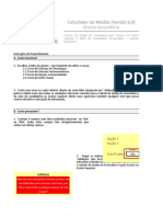 Calculador Medias