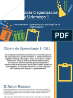 Conciencia Organizacional y Liderazgo 1