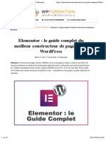 Elementor WordPress: Le Guide Complet Pour Les Débutants !