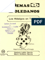 Files - Temastoledanos - 48. Los Hidalgos en Toledo, Por Ventura Leblic Garcia y Mario Arellano Garcia PDF