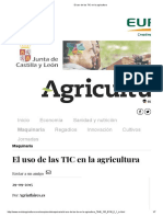 El Uso de Las TIC en La Agricultura