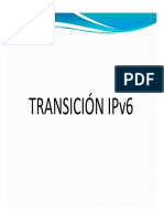 Direcciones IPv6 Transición IPv4