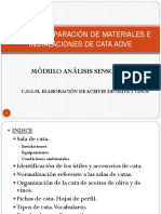 (A) Tema 2 Preparación de Materiales e Instalaciones de Cata