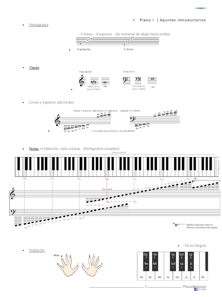 Vanesa Cordantonopulos Curso Completo De Teoría De La Música Estructura de Acordes basicos-PIANO | PDF | Acorde (Música) | Pitch (Música)