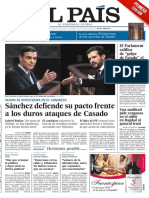 El País, portada 5-1-20
