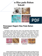 Ragam Hias Pada Bahan Tekstil