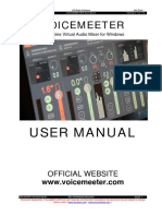 Voicemeeter UserManual PDF
