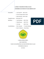 LAPORAN PRAKTIKUM FISIKA DASAR Hukum Archimides Dan Hukum Uatama Hidrostatika