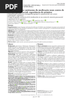 Grupo de gestão autónoma da medicação num centro de atenção psicossocial