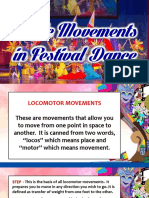 Basic Movements in Festival Dance