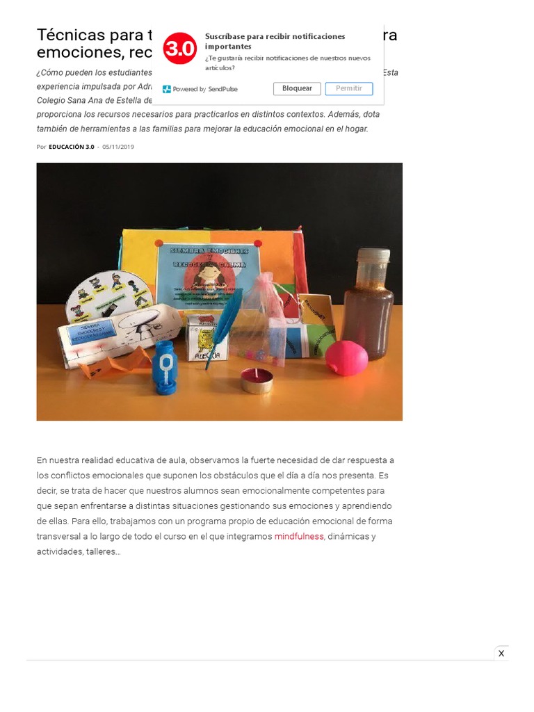 Educación Emocional en Infantil | PDF | Las emociones | Estrés (biología)