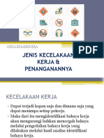 Jenis Kecelakaan Kerja & Penanganannya