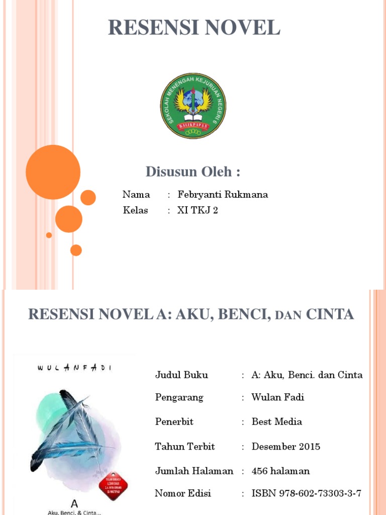 Resensi Novel Aku Benci Dan Cinta