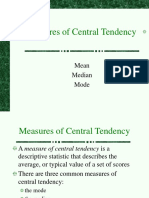 central tendency