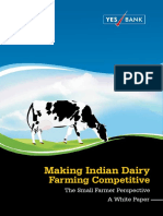 Making Indian Dairy Farming Competitive - The Small Farmer Perspective