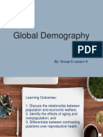 Global Demography: Population Growth, Economic Development & Reproductive Rights