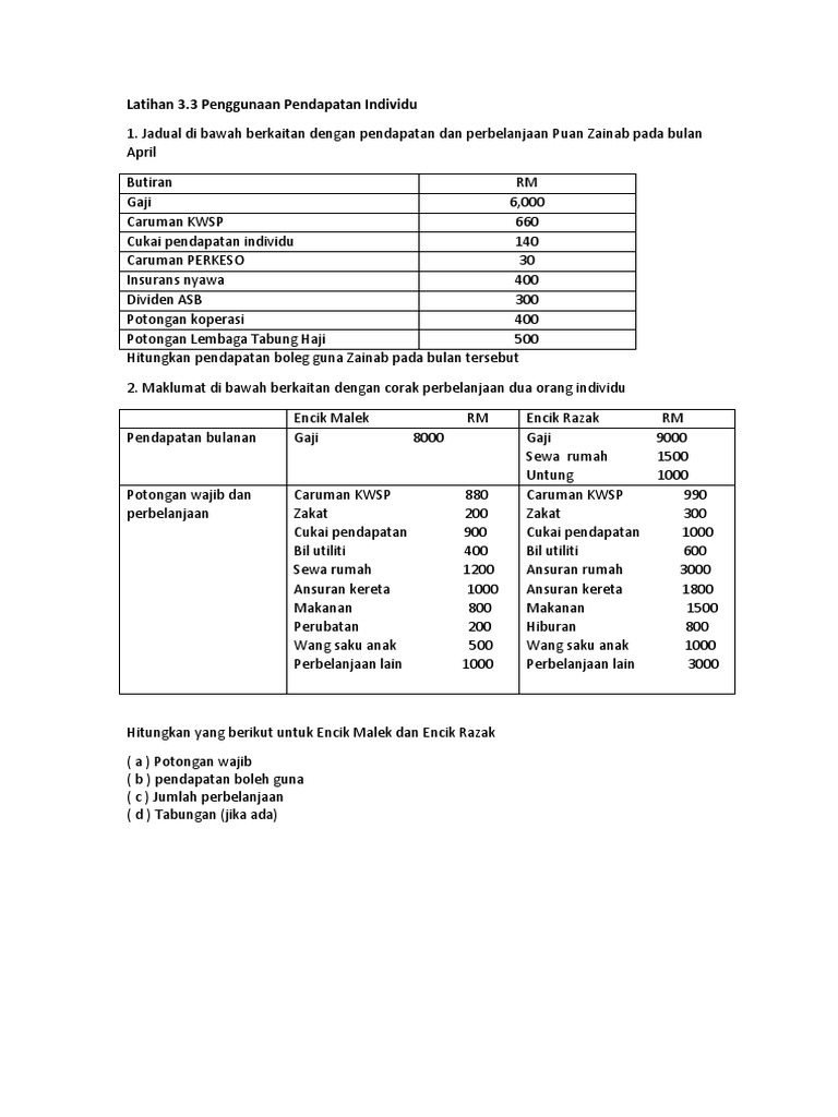 Latihan Pengiraan Yb Pdf