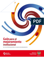 Guia 34 Para El Mejoramiento Institucional