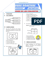 Aplicaciones de La Teoría de Conjuntos para Tercero de Secundaria