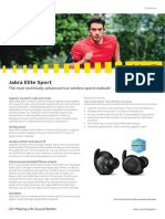 Jabra Elite Sport Datasheet