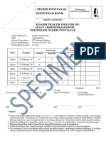 ABSENSI MAGANG PRAKTEK INDUSTRI Contoh