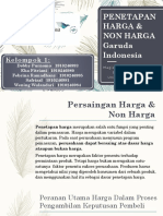 PENETAPAN HARGA & NON HARGA Garuda Indonesia