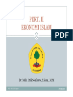 Pert. 2 - Ekonomi Islam