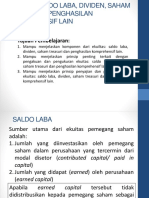 4 Ekuitas (Saldo Laba, Dividen, Saham Treasuri Dan Penghasilan Komprehensif Lain)