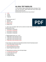 Soal Radiologi