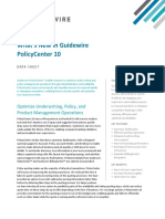 PolicyCenter 10 Data Sheet Whats New en