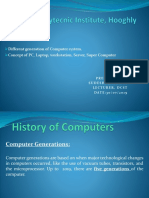 On Generations of Computer