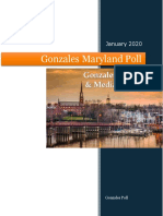 Gonzales Maryland Poll Report January 2020