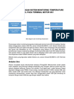 Desain Sistem Monitoring Temperature Kabel Pada Terminal Motor 6KV