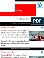 Science Vocabulary for IELTS
